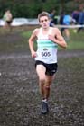 Jac Hopkins on his way to winning the under-17s  2012 McCain Liverpool Cross Challenge.